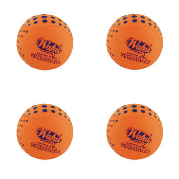 4PK Wahu Super Grip Skimball Neoprene Beach/Pool Ball Toy Kids 6y+ 6cm Assorted