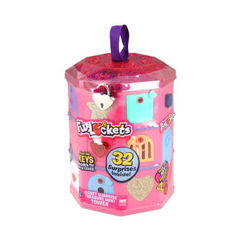 FunLockets Secret Surprise Treasure Hunt Tower - Pink 6y+