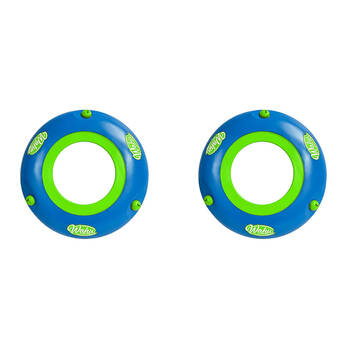 2PK Wahu Sonic Whistler Soft Grip Flying Outdoor Beach Disc Frisbee Toy Kids 6y+