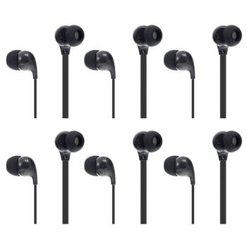 6PK Moki 45° Comfort Buds Earphones - Black
