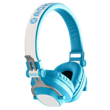 Moki Exo Kids Bluetooth Headphones - Blue
