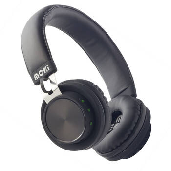 Moki Exo Prime Bluetooth Headphones - Black