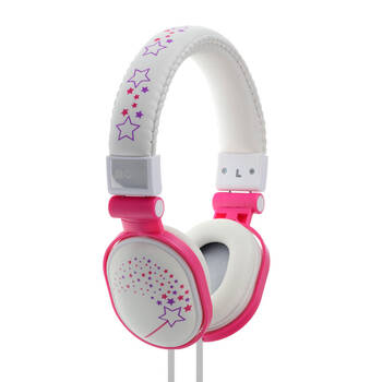 Moki Popper Sparkles Headphones White
