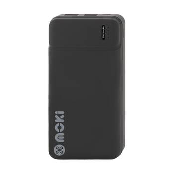 Moki Portable Travel Power Bank USB-C/USB-A Compact Black 20000mAh