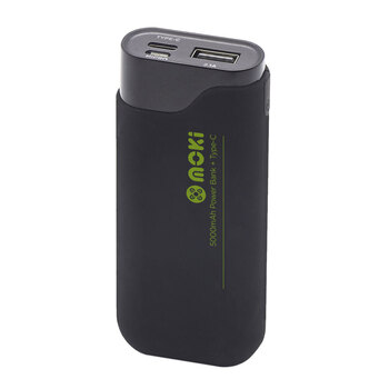 Moki PowerBank + 5000mAh w/ Type C USB Ports