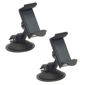 2PK Moki AutoGrip Car Mobile Suction Mount - Black