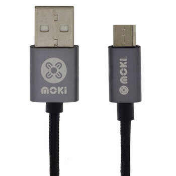 Moki Braided Micro-USB SynCharge Cable