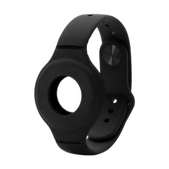 Moki Wristband Accessory for MokiTag W/ Skin-Friendly Silicone Black