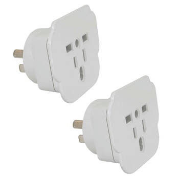 2PK Moki Travel Adaptor Inbound Universal - World to AU and NZ