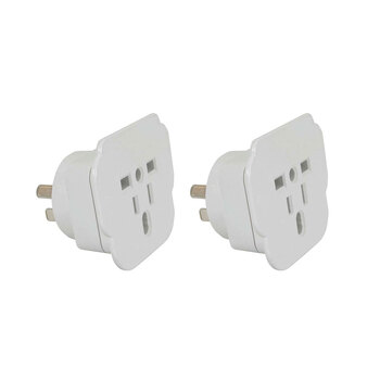 2PK Moki Travel Adaptor Inbound - Universal to AU