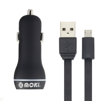 Moki Micro-USB SynCharge Cable + Car
