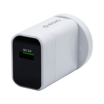 Moki QC 3.0 USB 20W Fast/Quick Wall Charger/Adapter For Smartphones/Tablets