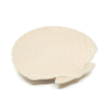 Rayell Calico Seashell Trinket Tray Beige 26x25x3cm