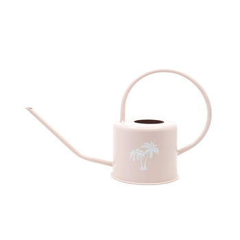Rayell Palm 36cm Metal Watering Can Home/Garden - Peach