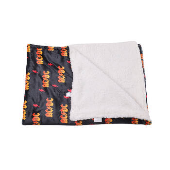 Stubby Club Fleece Soft Washable ACDC Pet Dog Blanket 70cm x 100cm