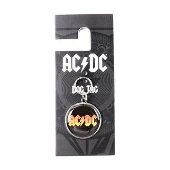 Stubby Club ACDC Pet Dog Collar Tag Keyring Disc Accessory 25mm