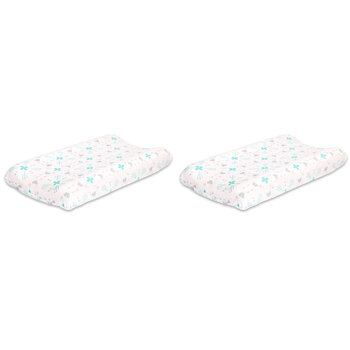 2PK The Peanutshell Little Llama Change Pad Cover 81x40cm