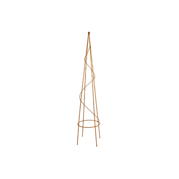 Maine & Crawford Yamba 90x24cm Outdoor Cone Trellis Cast Iron - Rusted