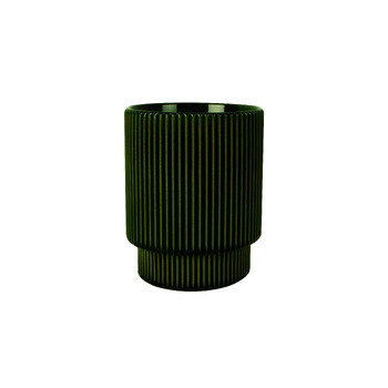 Maine & Crawford 19x16cm Ceramic Siri Pot/Vase - Green