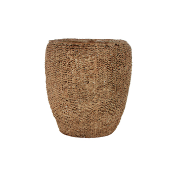 Maine and Crawford Ikra Nap 29cm Cement Pot - Natural
