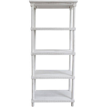 LVD Noosa Bookshelf Furniture 180x40cm - Rustic White