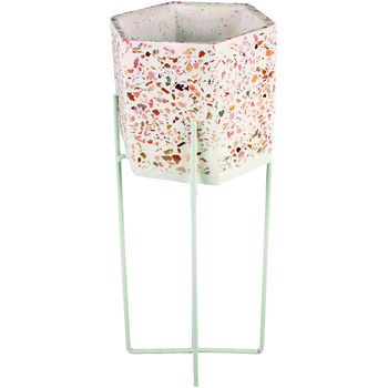 Maine and Crawford 43x18cm Luca Terrazzo Planter Stand - Terrazzo