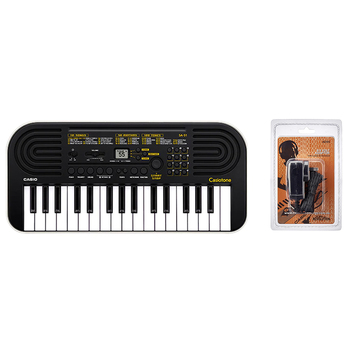 Casio SA-51 Casiotone Mini Portable Keyboard/Piano w/Wall Adaptor Black
