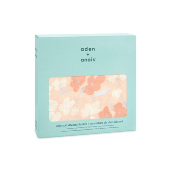 Aden Anais Koi Pond-Cherry Blossoms Silky Soft 120x120cm Dream Blanket