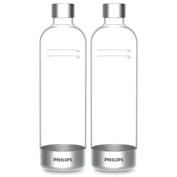 2pc Philips 1L Carbonating Bottle for Soda Maker