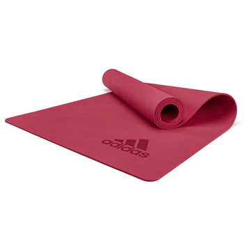 Adidas Premium 5mm Thickness Yoga Mat Mystery Ruby