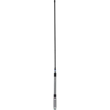 GME UHF CB Fibreglass Whip Elevated Feed 6.6dBi Antenna 93cm Black