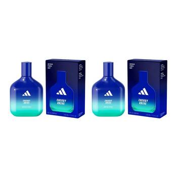 2PK Adidas Energy Drive EDP Eau De Parfum Unisex 100ml