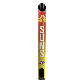 AFL Gold Coast Suns Stubby Holder Dispenser Storage