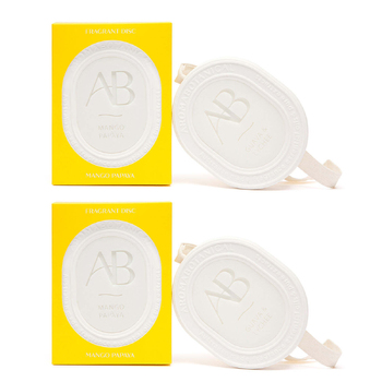 2PK Aromabotanical Fragrant Disc Scented Fragrance - Mango Papaya