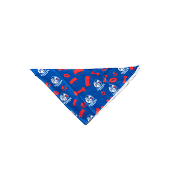 AFL Western Bulldogs Pet Dog Bandana Neckerchief Accessory L