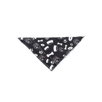 AFL Collingwood Magpies Pet Dog Bandana Neckerchief Accessory S