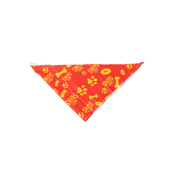 AFL Gold Coast Suns Pet Dog Bandana Neckerchief Accessory S