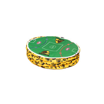 AFL Hawthorn Hawks 70x60cm Round Pet Dog Lounge Bed