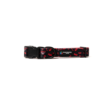 AFL Essendon Bombers Pet Dog Nylon Collar S 23-43cm
