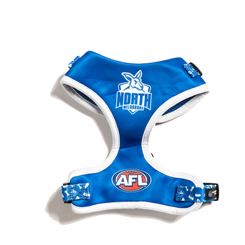 AFL North Melbourne Kangaroos Pet Dog Padded Harness Adjustable Vest XS