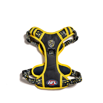 AFL Richmond Tigers Pet Dog Padded Harness Adjustable Vest XL