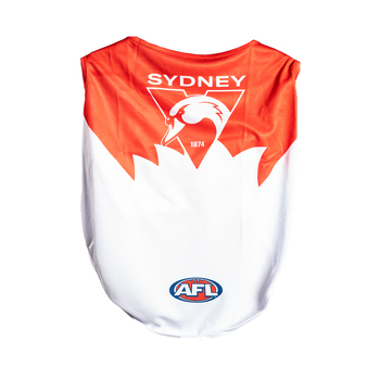 AFL Sydney Swans Pet Dog Sports Jersey Clothing S