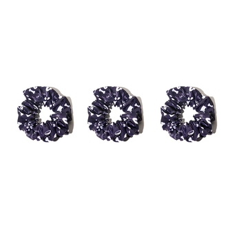 3PK AFL Fremantle Dockers Hair Scrunchie/Tie Accessory 10cm