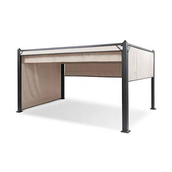 Blumfeldt 3x4M Alum Retractable Awning Gazebo