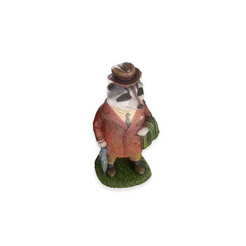  Polyresin Raccoon Character Animal Figurine 6 in