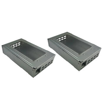 2PK AgBoss Low Maintenance Multi Catch Steel Mouse-trap 26x16x6cm