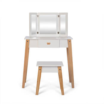Astrup Wooden Dressing Table w/ Stool Role Play Room Girl Kids Toy 25x40cm 3y+