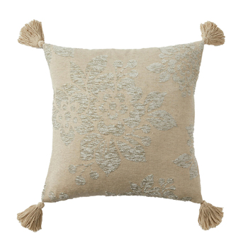 Pilbeam Living Marigold 45cm Square Cushion - Seafoam/Almond