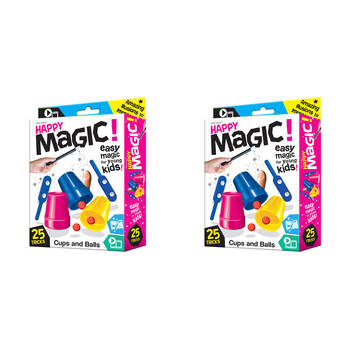 2PK Happy Magic Set 25 Tricks Kids/Children Assorted 5y+