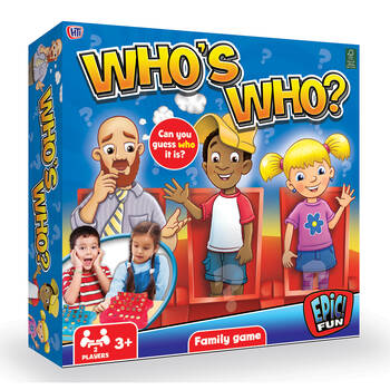 HTI Who is Who Game Kids Guessing Game 4y+